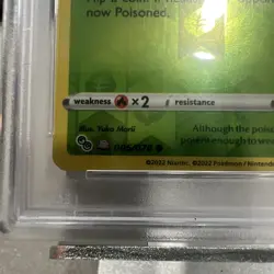 2022 Pokemon Go #006 Spinarak-DITTO Reverse-Foil PSA 6 - Image 2