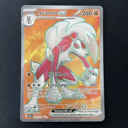 Lycanroc ex 241/193 - Scarlet & Violet Paldea Evolved - Pokemon TCG - Image 1