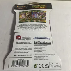 Pokemon Evolving Skies Sleeved Blister Booster Pack - New Sealed - Image 3