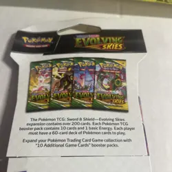 Pokemon Evolving Skies Sleeved Blister Booster Pack - New Sealed - Image 4