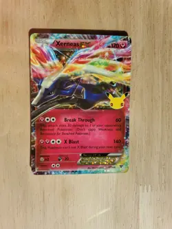 Xerneas EX 97/146 Celebrations Classic Collection Stamped Holo Pokemon 2021 NM - Image 1