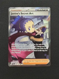Pokemon TCG Janine’s Secret Art 088/064 SV: Shrouded Fable Ultra Rare Near Mint - Image 1