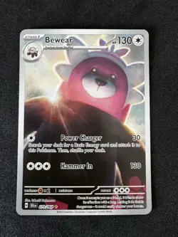 Bewear 079/064 SV Shrouded Fable Holo Illustration Rare Pokemon TCG - Image 1