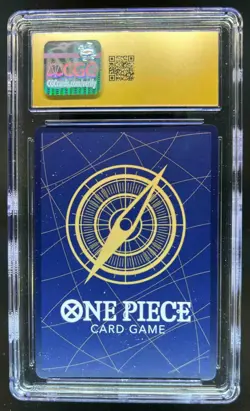 2025 One Piece Japanese Monkey D Luffy Manga Alt Art #OP13-118 CGC 10 Pristine - Image 2