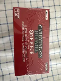 New, Sealed One Piece Carrying On His Will OP-13 English Booster Box - Image 4