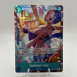 One Piece CCG Nefeltari Vivi EB04-025 Alt Art SR English - PACK FRESH MINT - Image 1