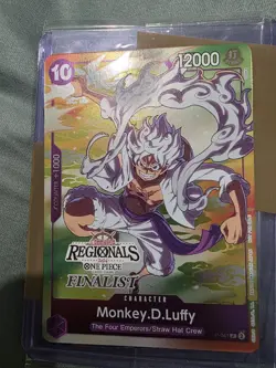 Monkey.D.Luffy Offline Regional 2024 Vol. 2 Finalist P-041 One Piece - Image 1