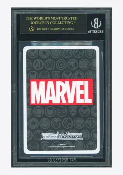 WS BGS 10 BLACK LABEL Iron Man 2 IFP Foil 2023 SE40-011IFP Marvel Japanese - Image 2