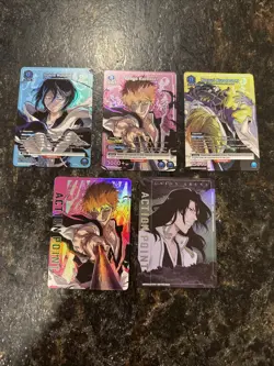 Union Arena TCG Bleach new Card Selection Ichigo Rukia Mayuri & Action Points - Image 1