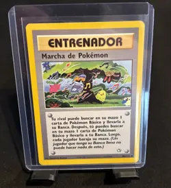 Super Rare Pokemon March 102/111 Neo Genesis [SPANISH] Edition Pokemon Card NM! - Image 1