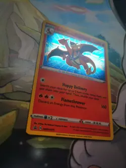 Special Delivery Charizard SWSH075 Sword & Shield Holo Promo Card NM/M - Image 2