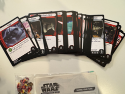 Star Wars PocketModel TCG 28 Ships and 50 Cards Lot - Image 2
