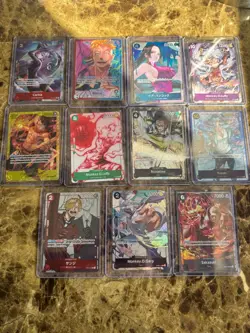 One Piece TCG - Alt Art Lot - 11 Alt Art Cards NM Boa Hancock + - Image 1