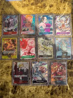 One Piece TCG - Alt Art Lot - 11 Alt Art Cards NM Boa Hancock + - Image 2