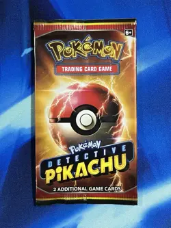 Pokemon TCG Detective Pikachu 2 Card Booster Pack Sealed Lot X4 Sun & Moon Promo - Image 2