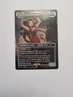 MTG English Aerith Gainsborough Borderless Normal Promos: Pro Tour RARE - Image 1