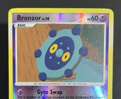 Bronzor - 55/100 - Common Reverse Holo - Stormfront - Pokemon Card - Image 3