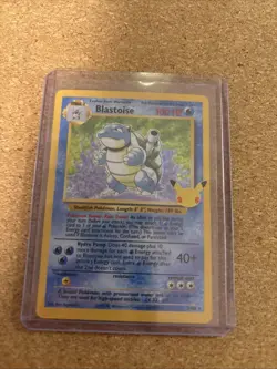 Pokemon TCG Holo Rare Blastoise Card 2/102 Celebrations Series NM/MT Pokemon - Image 1