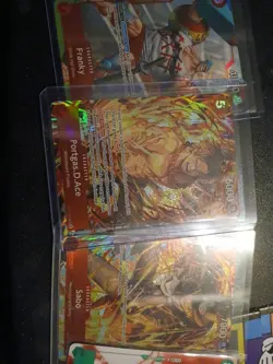 Frank Aa Ace Aa Sabo Aa NM One Piece Cards Bundle Lot of 3 TCG CCG - Image 1