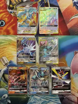 Pokemon Card Lot Full Art Alt Art Fire Vaporeon Tag Team Venusaur Arceus Moltres - Image 1