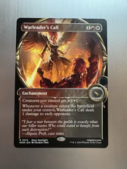 Warleader’s Call - 315 - MTG: Murders at Karlov Manor - Magnified Showcase - Image 1
