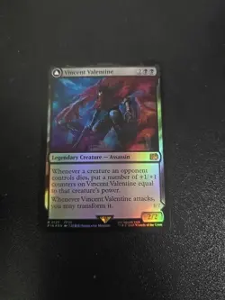x1 Vincent Valentine Galian Beast - Foil R MTG Final Fantasy M/NM, English - Image 1