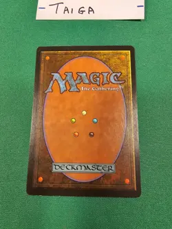 Magic the Gathering MTG Revised Taiga - Image 3