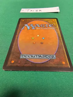 Magic the Gathering MTG Revised Taiga - Image 4