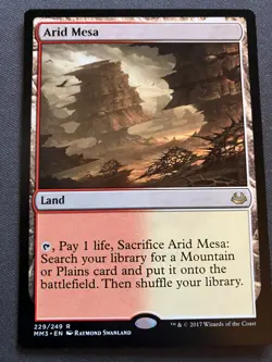 MTG Arid Mesa {Modern Masters 2017} - NM - Image 1