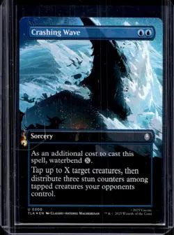 2025 Magic The Gathering Avatar The Last Airbender Crashing Wave Foil #0300 - Image 1
