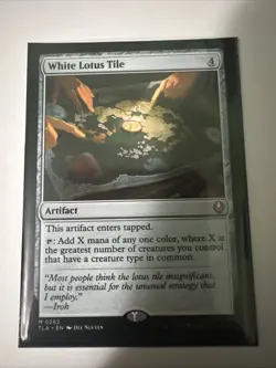 White Lotus Tile Avatar: The Last Airbender Regular - Image 1