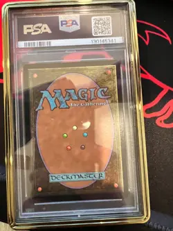 Magic the Gathering PSA 10 Neon Ink Red Mana Crypt 0017e Caverns of Ixalan - Image 2