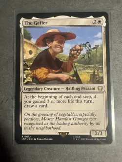 The Gaffer NM-Mint, English Commander: Lord of the Rings MTG Magic Regular 0012 - Image 1