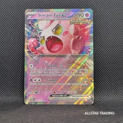 Scream Tail EX 094/167 Pokemon Twilight Masquerade - Pokemon Scarlet Violet Holo - Image 2