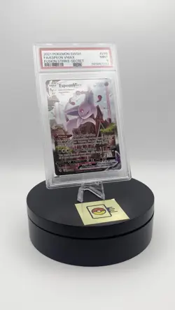 Pokemon Espeon VMAX TCG Secret Rare Alt Art 270/264 Fusion Strike 2021 PSA 9 - Image 2