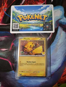 Pikachu 051 /162 Stamped 2026 Pokemon Day 30th Anniversary Promo - Image 1