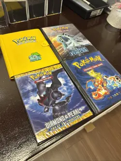 Pokemon Lot Of 4 Binders Vintage 4 Pocket - Image 1