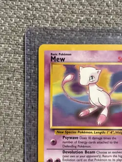 Pokemon Mew TCG 2000 Black Star Promo 8 Regular Vintage NM / LP - Image 4