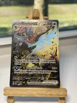 Pokemon Greninja Ex SVP 132 Shrouded Fable NM Black Star Promo - Image 1