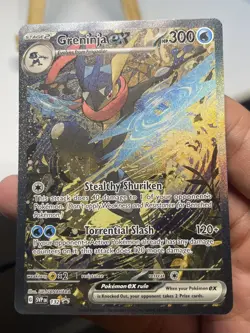 Pokemon Greninja Ex SVP 132 Shrouded Fable NM Black Star Promo - Image 3