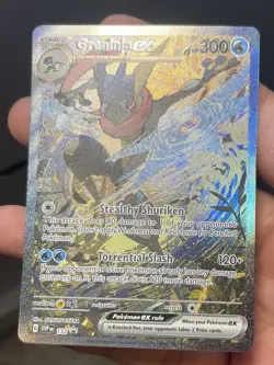 Pokemon Greninja Ex SVP 132 Shrouded Fable NM Black Star Promo - Image 4