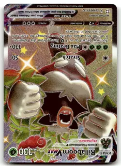 Rillaboom VMAX SV106/SV122 Holo Rare VMAX Shining Fates Shiny Vault Pokemon NM - Image 1