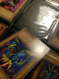 YUGIOH • TRI-HORNED DRAGON • SECRET RARE • LOB-000 • 1st EDITION • - Image 4