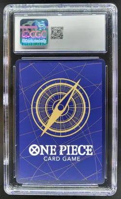 2025 One Piece CCG Monkey D. Luffy Super Rare Promo OP07-109 CGC 10 A TL3 - Image 2