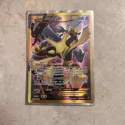 Pokemon TCG Alakazam EX Secret Rare Full Art Holo Card 125/124 Fates Collide - Image 4