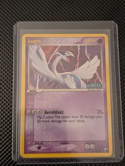 Pokemon Lugia EX Card Unseen Forces 29/115 Reverse Holo Rare - Image 1