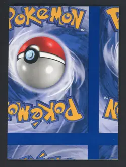 Pokemon English Blank Misprint NFC Cards Front Blank Back Miscut - Image 1