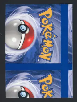 Pokemon English Blank Misprint NFC Cards Front Blank Back Miscut - Image 1