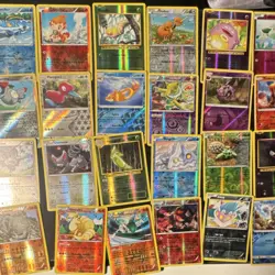 Pokemon TCG 40 Holo Cards Lot Oranguru Axew Clobbopus Chimchar Weedle English - Image 2