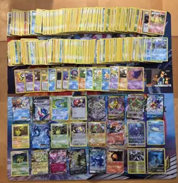 Vintage & Modern Pokemon Card Lot Holo Etc MP-Damaged Gengar Magikarp 565+ - Image 1